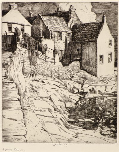 Pittenweem af Ernest Stephen Lumsden