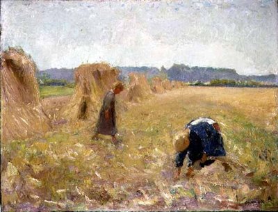 The Harvest, ca. 1929 (olie på lærred) af Ernest Welvaert