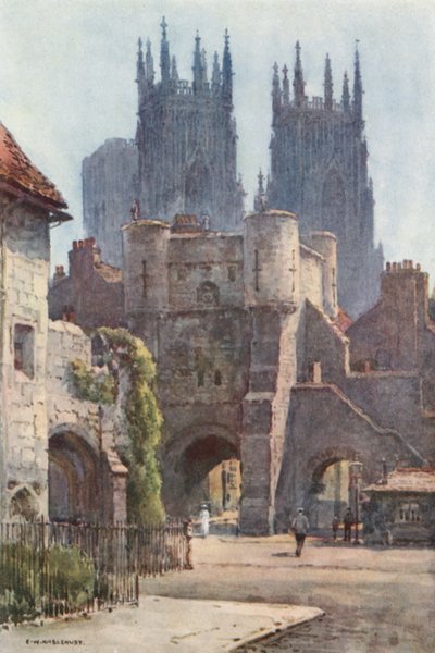 Botham Bar (Black Litho) af Ernest William Haslehust