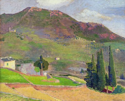 Mount Ste. Victory (olie på lærred) af Ernest Yarrow Jones