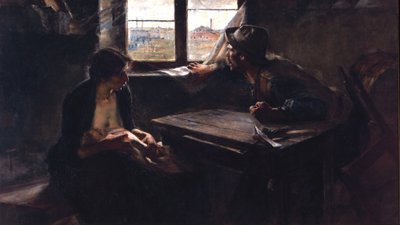 Uden brød og uden arbejde af Ernesto DE LA Carcova