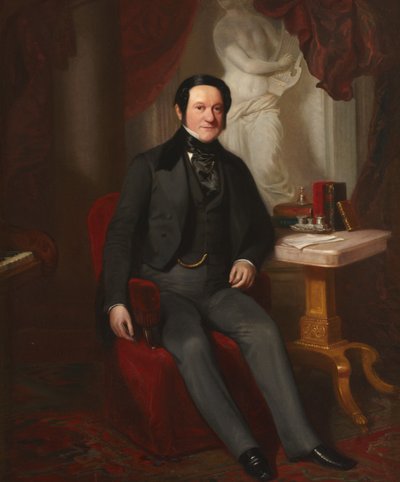 Domenico Francesco Maria Crivelli, 1849 af Ernst August Becker