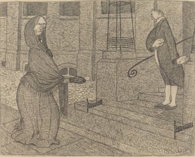 High-Class, 1906. af Ernst Barlach