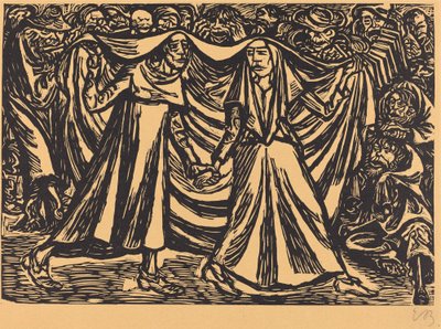 Dødedansen II af Ernst Barlach