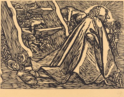 Den guddommelige tigger af Ernst Barlach