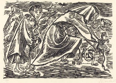 Hundefangeren af Ernst Barlach