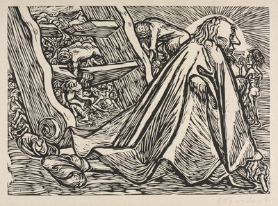 Guds forvandlinger: Den guddommelige tigger af Ernst Barlach