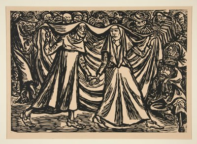 Totentanz II (Dødedansen II) af Ernst Barlach