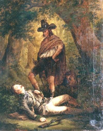 1852 - Den skudte skovfoged, red. af Ernst Bosch