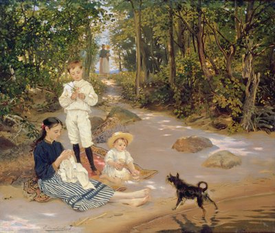 Kunstnerfamilien, 1880
