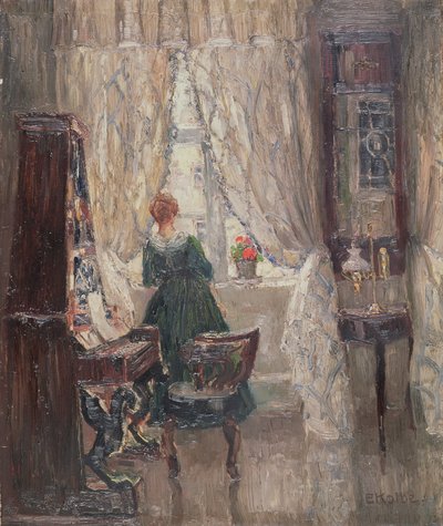 I Salonen, c.1910 af Ernst Kolbe
