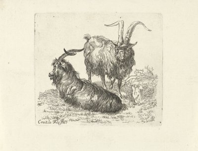 To væddere på en eng af Ernst Ludwig Creite