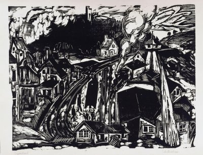 Königstein im Taunus station af Ernst Ludwig Kirchner