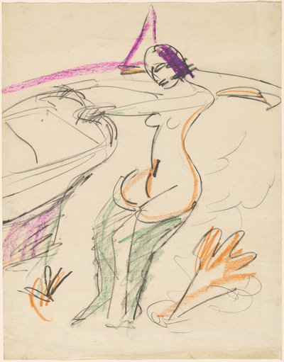 Badende af Ernst Ludwig Kirchner