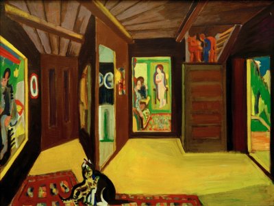 Bergatelier af Ernst Ludwig Kirchner