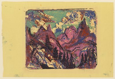  af Ernst Ludwig Kirchner