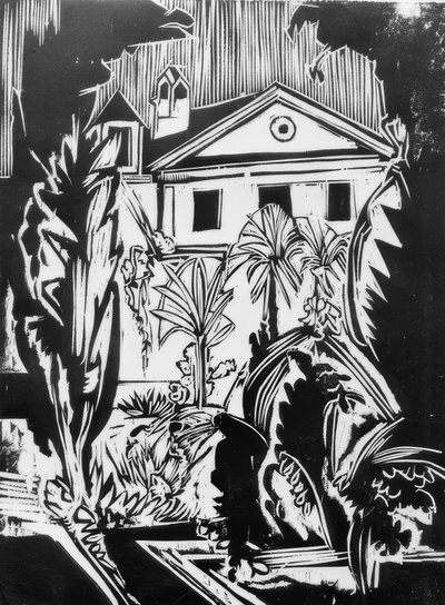 Botanisk Have (Jena) af Ernst Ludwig Kirchner