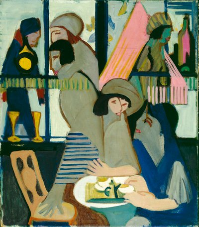 Café af Ernst Ludwig Kirchner