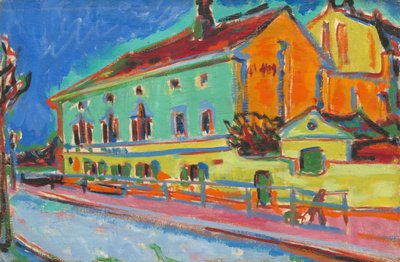 Dance Hall Bellevue [forside] af Ernst Ludwig Kirchner