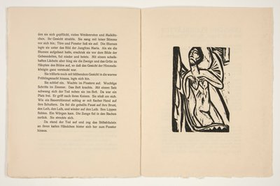 Kanoninden og Døden. Illustrationer til en roman af Alfred Doeblin af Ernst Ludwig Kirchner