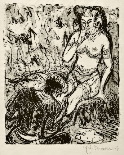 Hyldesten af Ernst Ludwig Kirchner