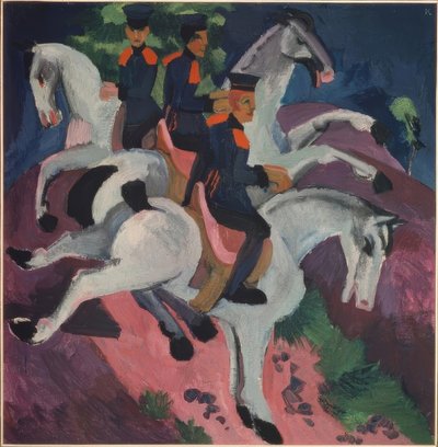 Rideskolen af Ernst Ludwig Kirchner