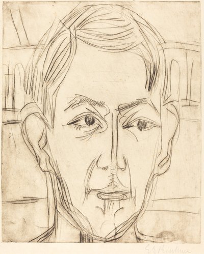 Dr. Hans Bütow af Ernst Ludwig Kirchner