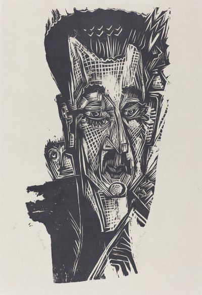 Dr. Ludwig Binswanger af Ernst Ludwig Kirchner