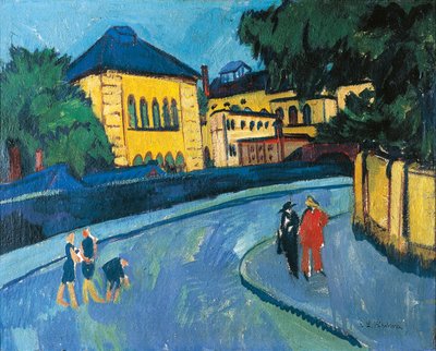Dresden, Friedrichstadt af Ernst Ludwig Kirchner