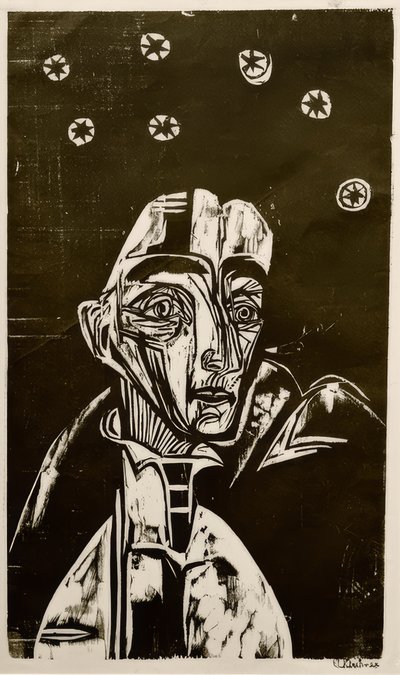 Kvinde om natten af Ernst Ludwig Kirchner