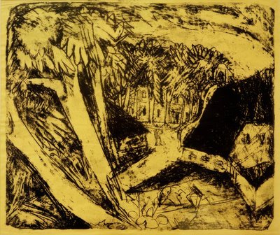 Gut Staberhof af Ernst Ludwig Kirchner