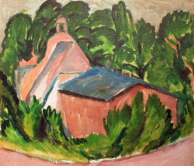Gut Staberhof af Ernst Ludwig Kirchner