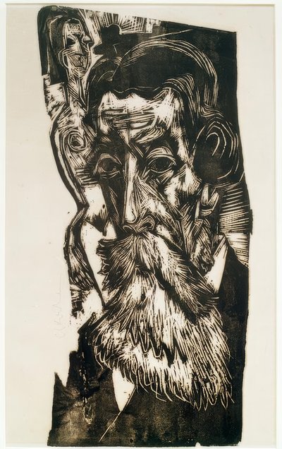 Leder af Ludwig Schames af Ernst Ludwig Kirchner