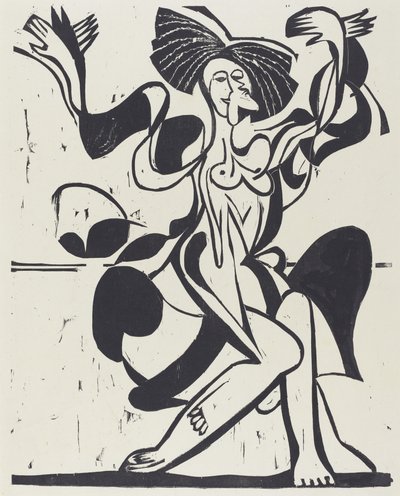 Mary Wigmans dans af Ernst Ludwig Kirchner