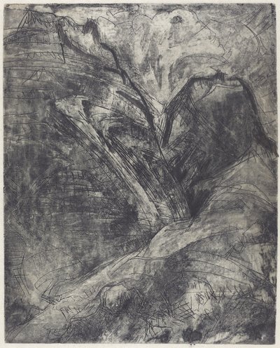 Bjerge (Berge) af Ernst Ludwig Kirchner