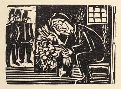 Ved hovedvejen. Fortællinger af Jakob Bosshart. Fredens apostel - I cellen af Ernst Ludwig Kirchner