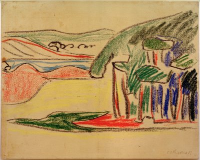Uden titel (Moritzburger Teiche) af Ernst Ludwig Kirchner