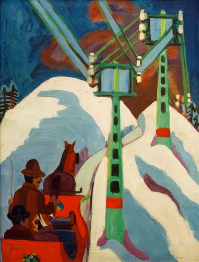 Kanetur af Ernst Ludwig Kirchner