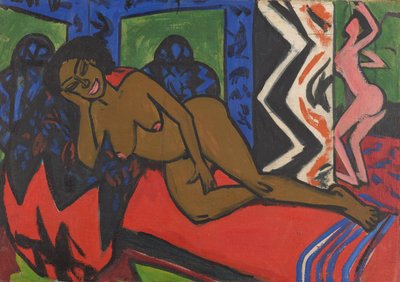 Sovende Milli af Ernst Ludwig Kirchner