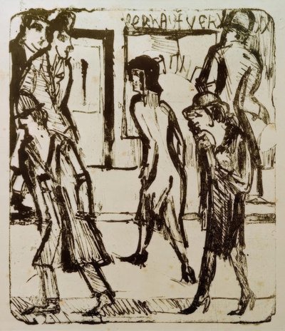 Gade af Ernst Ludwig Kirchner