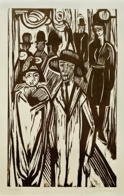Gade af Ernst Ludwig Kirchner