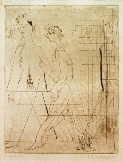 Gadebillede af Ernst Ludwig Kirchner