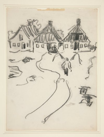 Tre Huse af Ernst Ludwig Kirchner