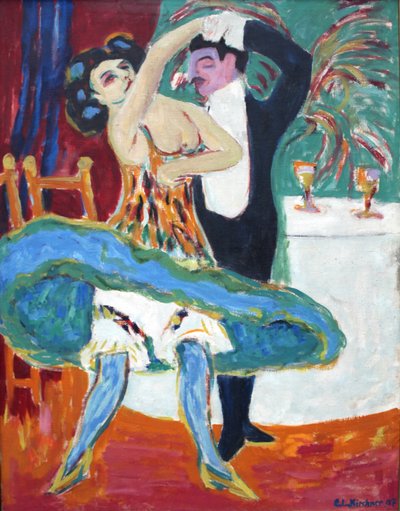 Vaudeville af Ernst Ludwig Kirchner