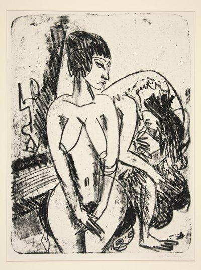 To kvinder af Ernst Ludwig Kirchner