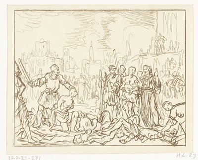 Felicitas med sine syv sønner halshugget af Ernst Willem Jan Bagelaar