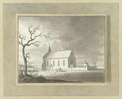 Kapel udenfor Zillinge nær Würzburg af Ernst Willem Jan Bagelaar