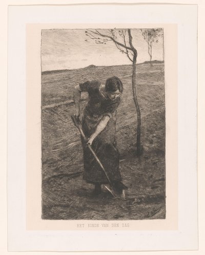kreativ kvinde The End of the Day (titel på objekt) af Ernst Witkamp