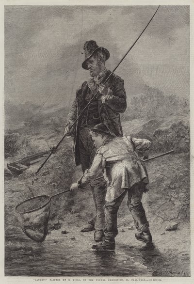 Fanget! (gravering) af Erskine Nicol