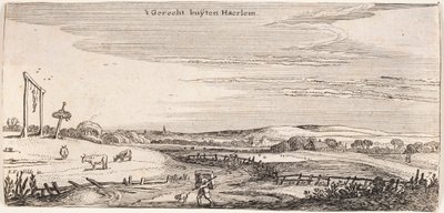 Gallge Hill nær Haarlem af Esaias van de Velde